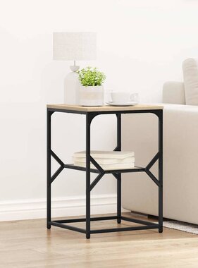 VidaXL Bijzettafel Sonoma Eiken 41 x 40 x 60 cm