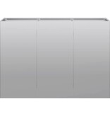 VidaXL Plantenbak 120x40x80 cm gegalvaniseerd staal