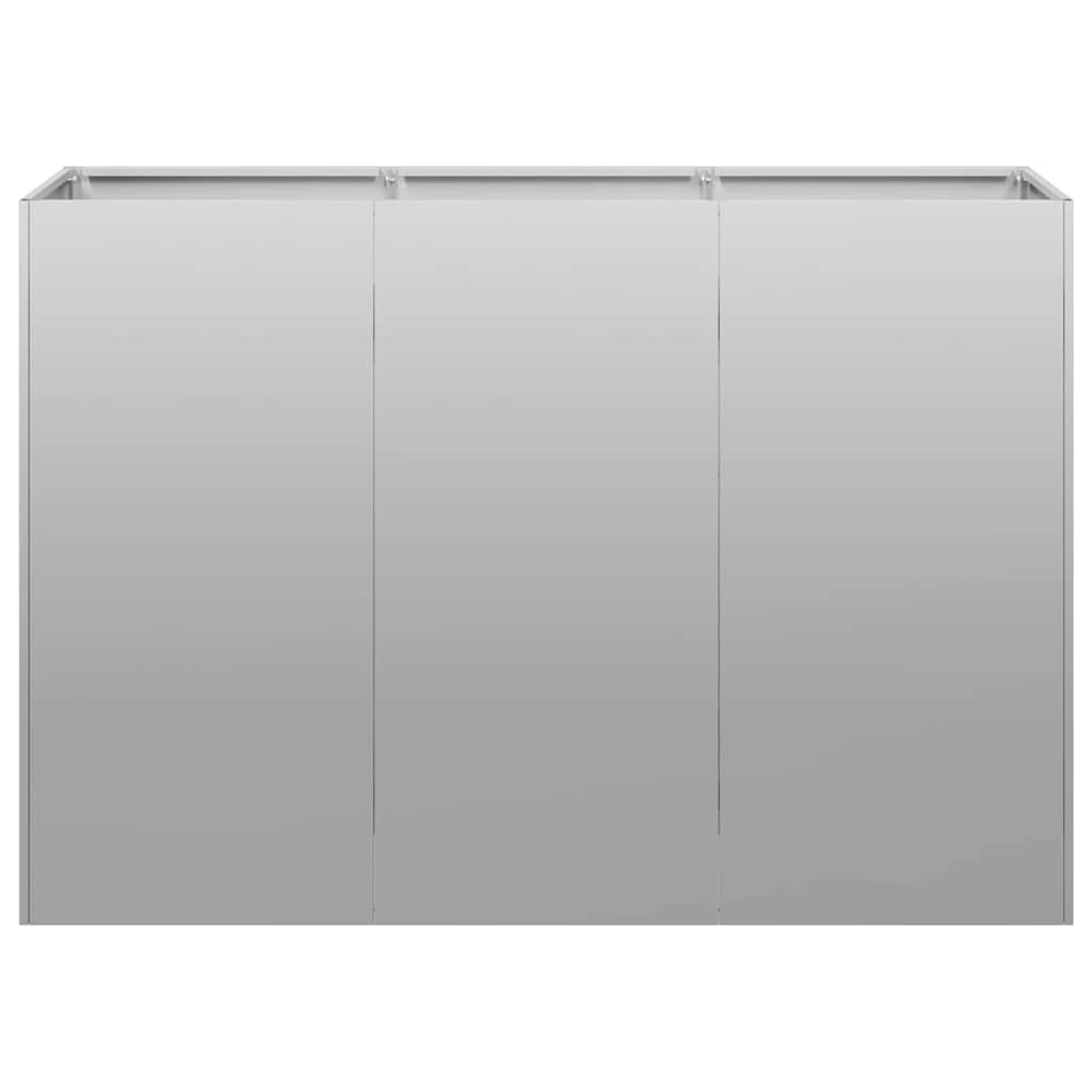 VidaXL Plantenbak 120x40x80 cm gegalvaniseerd staal