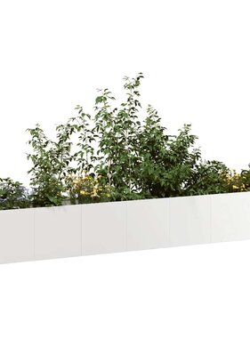 VidaXL Plantenbak 280x40x40 cm roestvrij staal