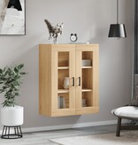 VidaXL Wandkast 69,5x34x90 cm sonoma eikenkleurig