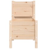 VidaXL Plantenbak 178,5x44x75 cm massief grenenhout