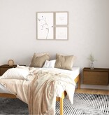 VidaXL Wandkasten 2 st 60x30x35 cm massief grenenhout honingbruin