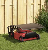 VidaXL Garagedak voor robotmaaier 77x103x46 cm zwart
