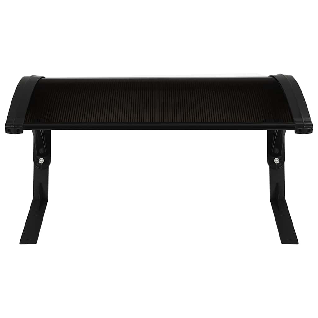 VidaXL Garagedak voor robotmaaier 77x103x46 cm zwart