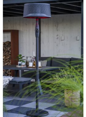 VidaXL Heater Moderna Artix Ultra Smart staand 2000 W roségoud zwart