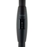 VidaXL Heater Moderna Artix Ultra Smart staand 2000 W roségoud zwart