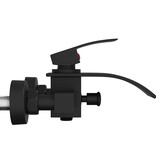 VidaXL Douchemengkraan Zwart G 1 / 2 inch