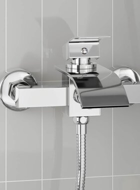 VidaXL Douchemengkraan Chroom G 1 / 2 inch