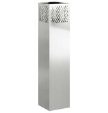 VidaXL Solar LED Pad Licht 2 pcs Gegalvaniseerd Gegalvaniseerd