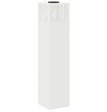 VidaXL Solar LED Pad Licht Visgraat 2 pcs Wit Koudgewalst staal