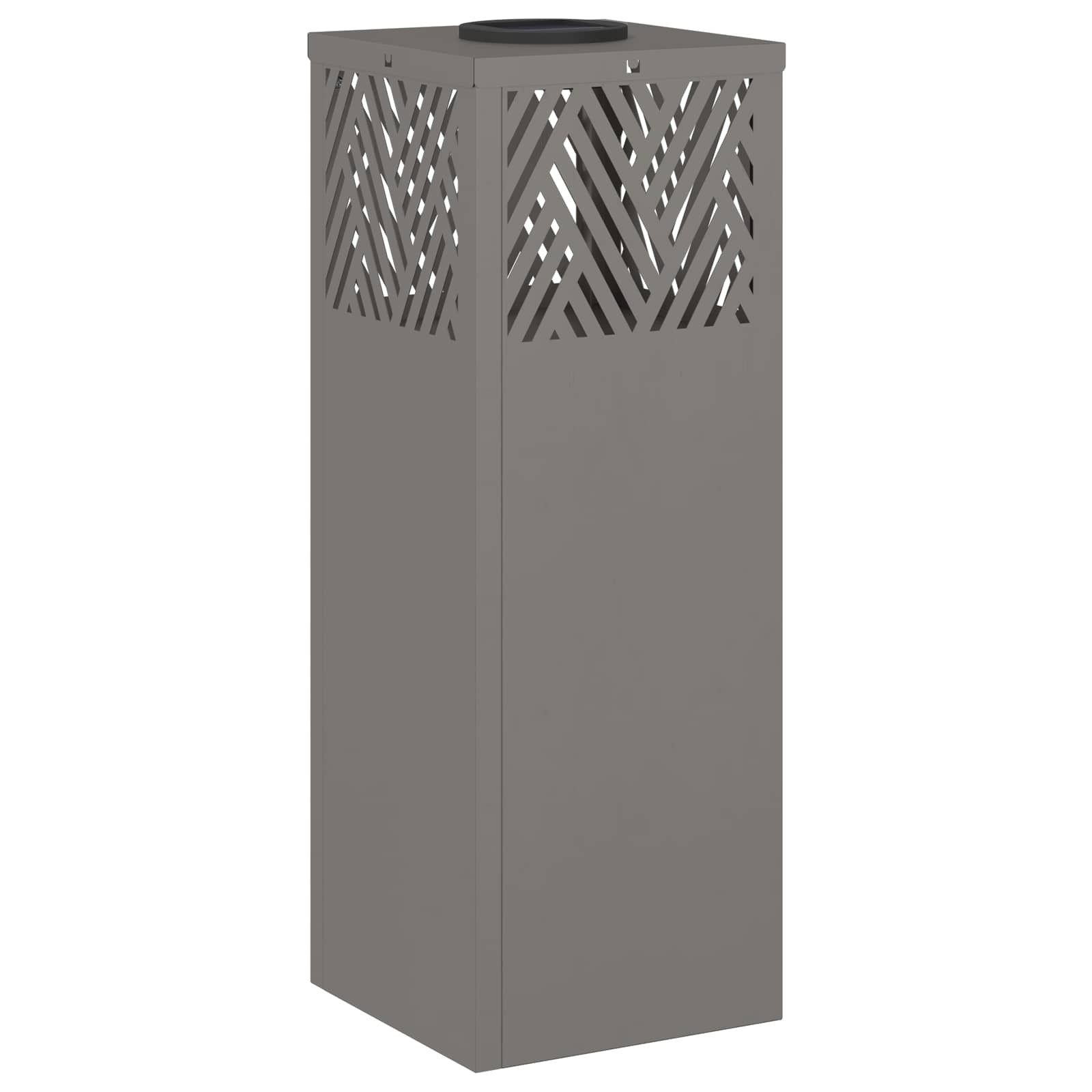 VidaXL Solar LED Pad Licht Visgraat 2 pcs Cortenstaal Cortenstaal