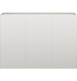 VidaXL Plantenbak 120x40x80 cm roestvrij staal