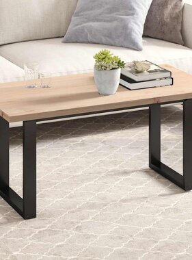 VidaXL Tafelblad rechthoekig 100x50x2,5 cm massief grenenhout