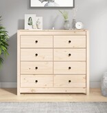 VidaXL Dressoir 100x40x90 cm massief grenenhout