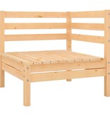 VidaXL 3-delige Loungeset massief grenenhout