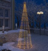 VidaXL Kegelkerstboom 330 warmwitte LED's 100x300 cm