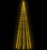 VidaXL Kegelkerstboom 330 warmwitte LED's 100x300 cm
