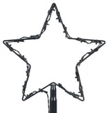 VidaXL Kegelkerstboom 330 warmwitte LED's 100x300 cm