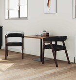 VidaXL Eettafelstoelen 2 pcs Licht Bruin 54 x 57 x 73 cm