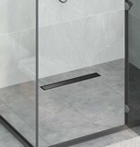 VidaXL Doucheafvoer 2-in-1 met 360° Sifon Zwart 50 cm