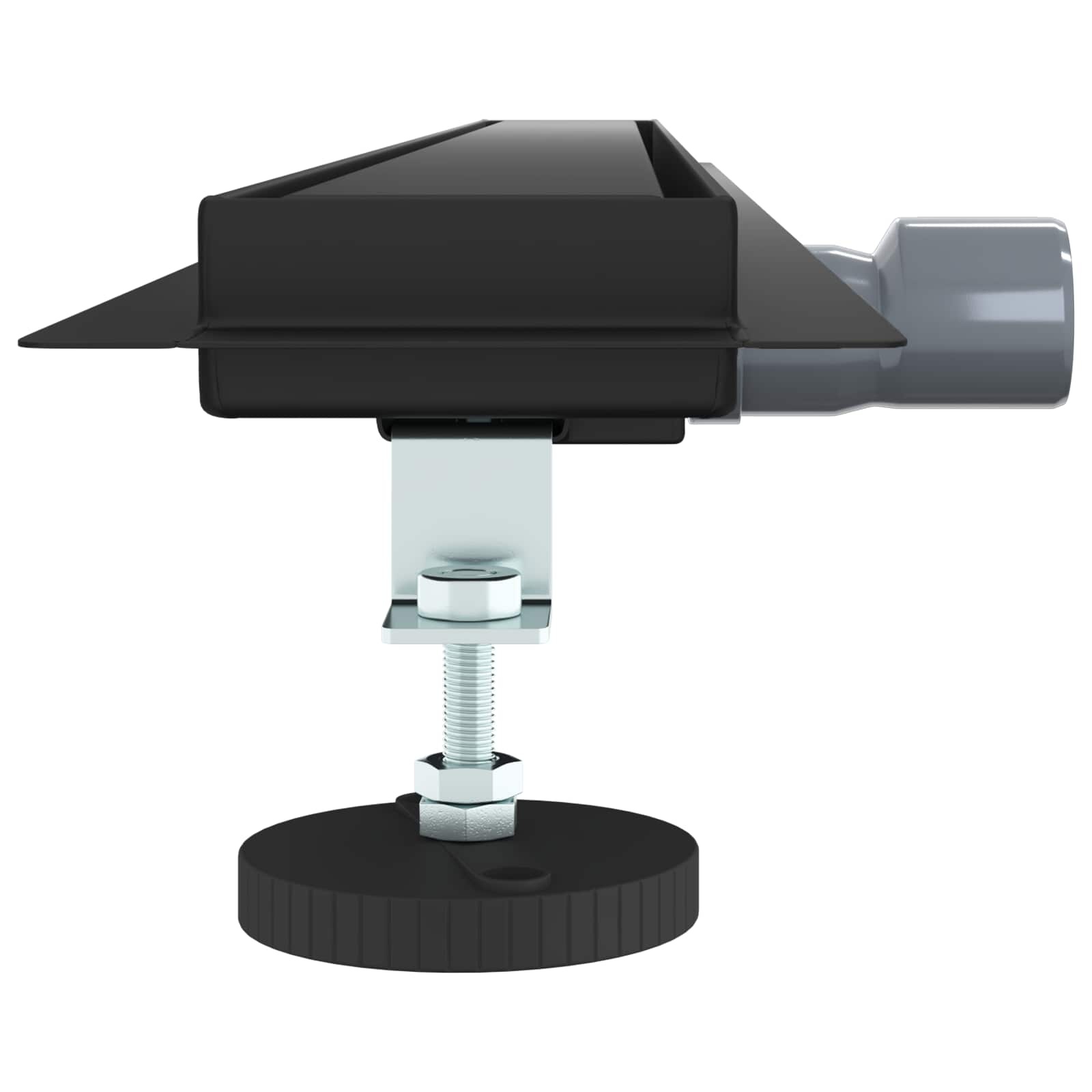 VidaXL 2 in 1 Doucheafvoer Zwart 100 cm Roestvrij staal 304