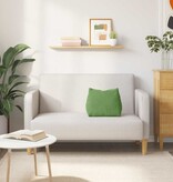 VidaXL Rugkussen Lichtgroen 45 x 20 x 35 cm Cordstof