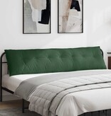 VidaXL Rugkussen Jungle Groen 200 x 50 cm Cordstof