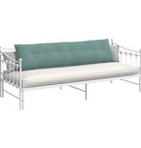 VidaXL Rugkussen Zeegroen 200 x 50 cm Cordstof