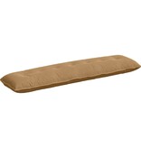 VidaXL Rugkussen Bruin 200 x 50 cm Cordstof