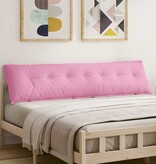 VidaXL Rugkussen Roze 200 x 19 x 50 cm Stof