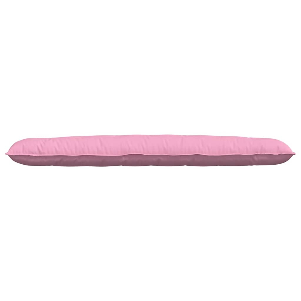 VidaXL Rugkussen Roze 200 x 19 x 50 cm Stof