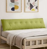 VidaXL Rugkussen Lichtgroen 200 x 19 x 50 cm Stof