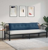 VidaXL Rugkussen Blauw 200 x 19 x 50 cm Stof