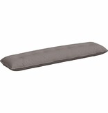 VidaXL Rugkussen Taupe 200 x 19 x 50 cm Stof