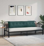 VidaXL Rugkussen Donkergroen 200 x 19 x 50 cm Stof