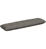 VidaXL Rugkussen Lichtgrijs 180 x 50 cm Cordstof