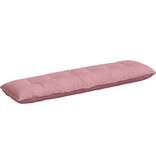 VidaXL Rugkussen Roze 180 x 50 cm Cordstof