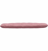 VidaXL Rugkussen Roze 180 x 50 cm Cordstof