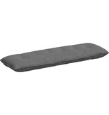 VidaXL Rugkussen Donkergrijs 160 x 50 cm Microvezel Stof