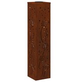 VidaXL Solar LED Pad Licht 2 pcs Cortenstaal Cortenstaal