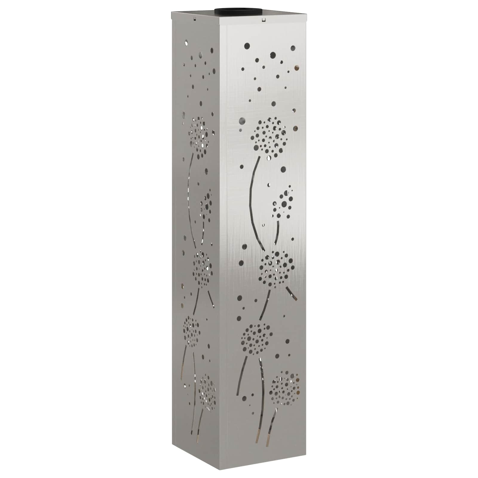 VidaXL Solar LED Pad Licht 2 pcs Roestvrij staal Roestvrij staal