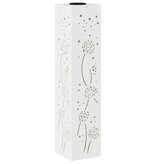 VidaXL Solar LED Pad Licht 2 pcs Wit Koudgewalst staal