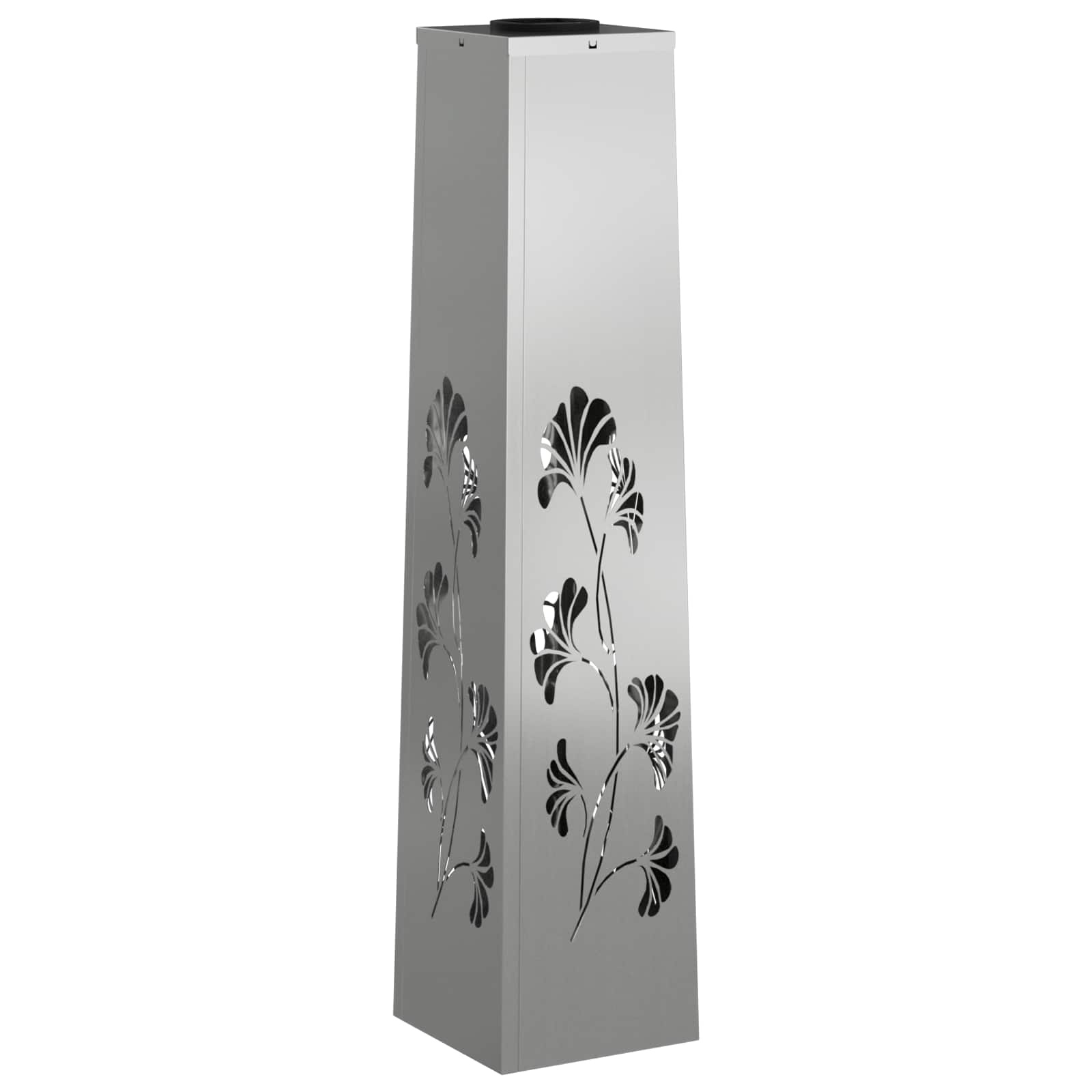 VidaXL Solar LED Pad Licht 2 pcs Gegalvaniseerd Gegalvaniseerd