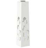 VidaXL Solar LED Pad Licht 2 pcs Wit Koudgewalst staal