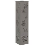 VidaXL Solar LED Pad Licht 2 pcs Cortenstaal Cortenstaal