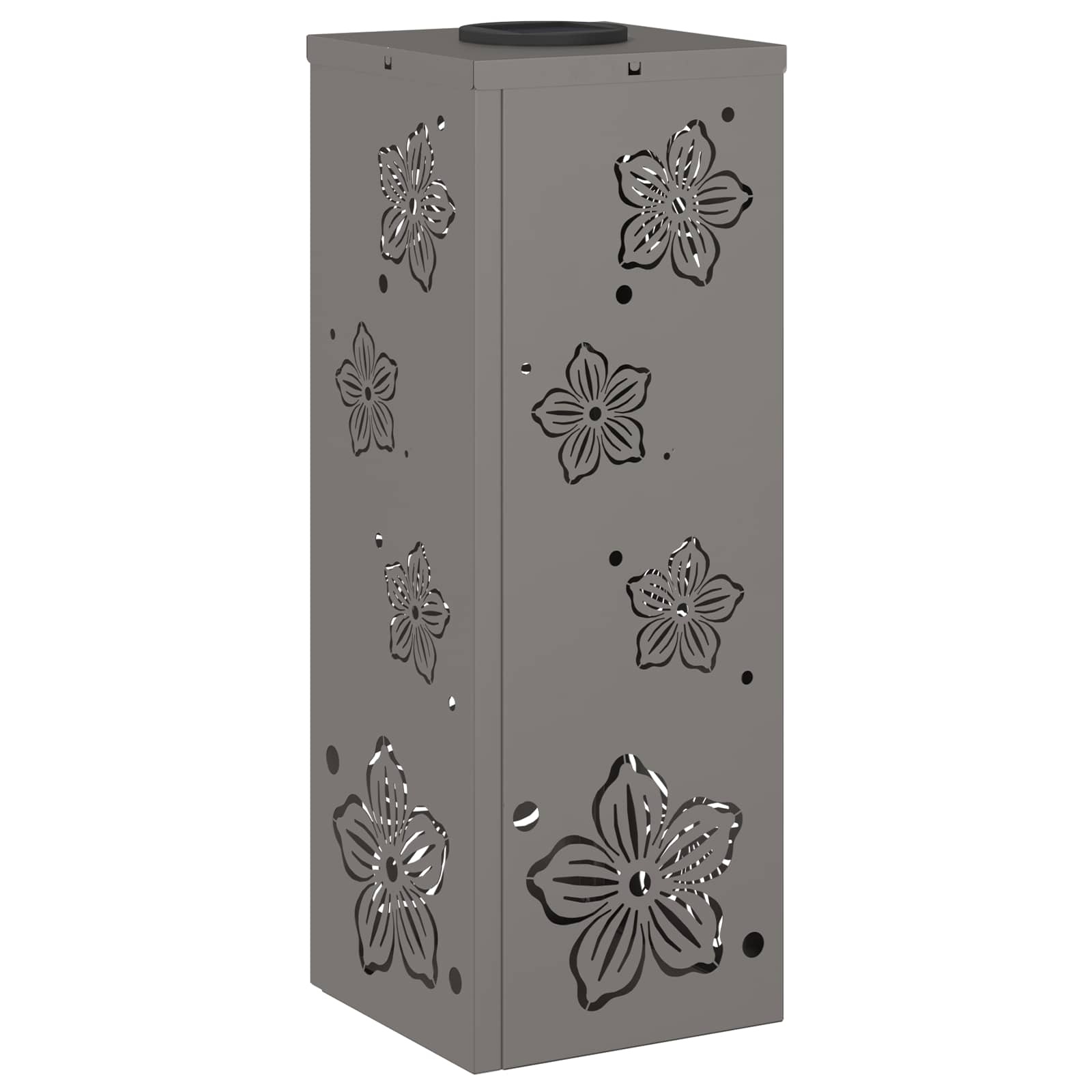 VidaXL Solar LED Pad Licht 2 pcs Cortenstaal Cortenstaal