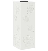 VidaXL Solar LED Pad Licht 2 pcs Wit Koudgewalst staal