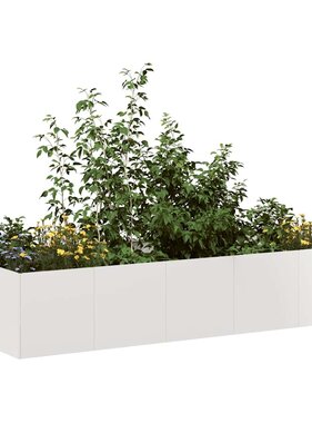 VidaXL Plantenbak 200x80x40 cm roestvrij staal