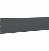 VidaXL Gazonranden 10 st 25x103 cm koudgewalst staal antraciet